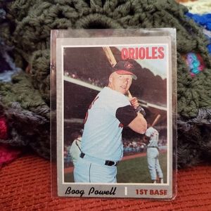 Topps 1970 BOOG POWELL BASEBALL CARD